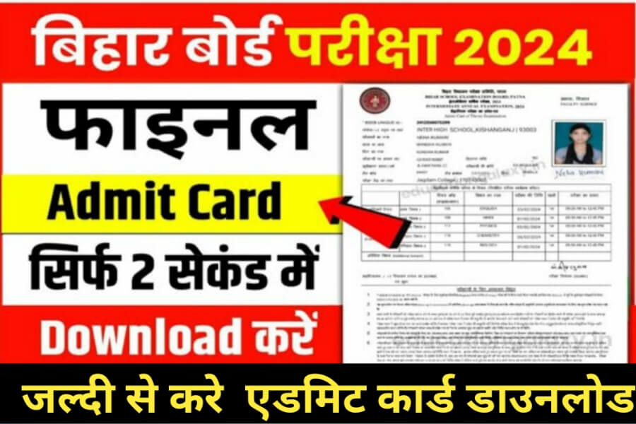 BSEB Dummy Admit Card 2024